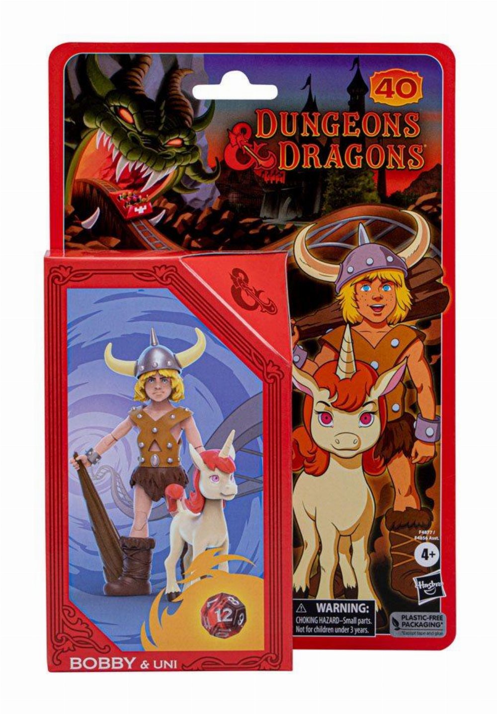 Dungeons & Dragon – Bobby & Uni Φιγούρα Δράσης (15cm)