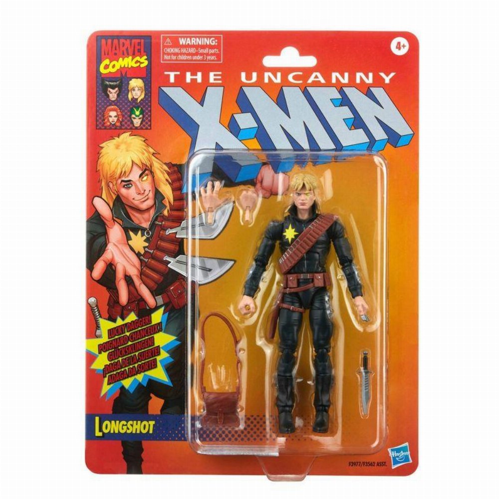 Marvel Legends: Retro Collection – Longshot Φιγούρα Δράσης (15cm)