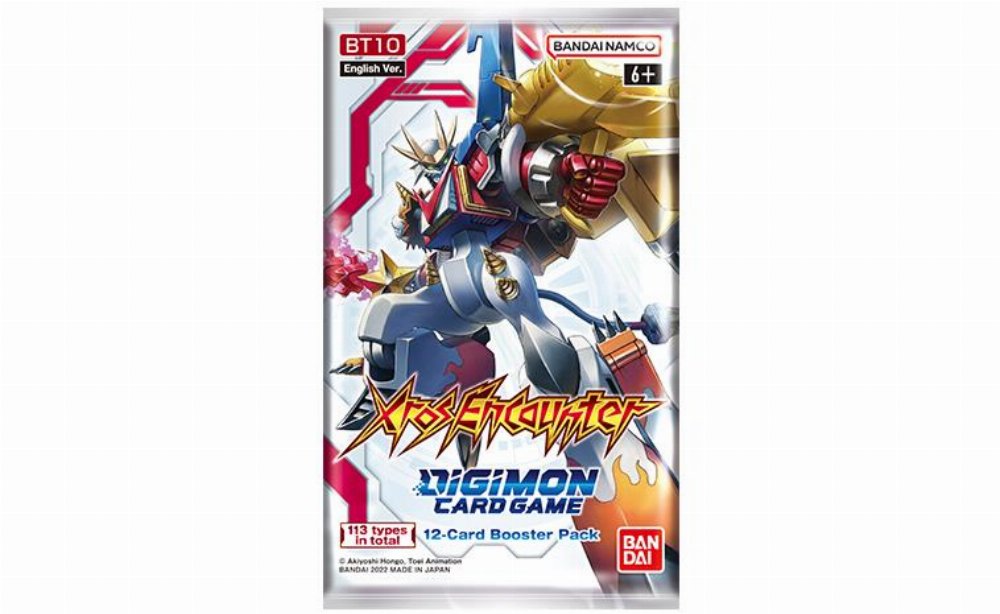 Digimon Card Game – BT10 XROS Encounter Booster