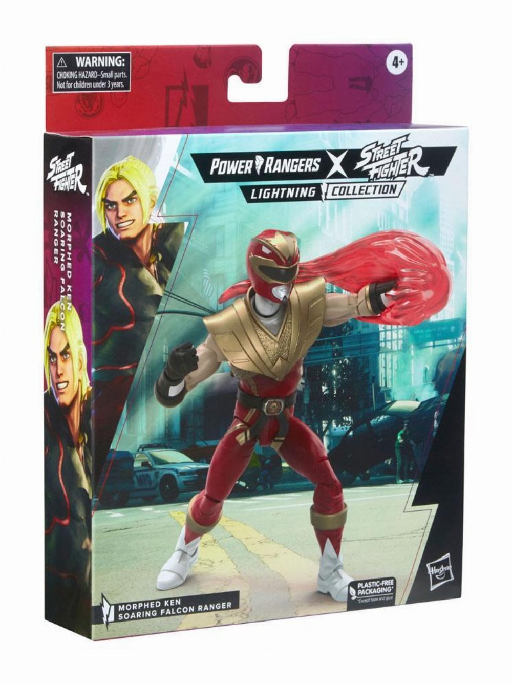 Power Rangers x Street Fighter: Lightning Collection – Morphed Ken Soaring Falcon Ranger Φιγούρα Δράσης (15cm)