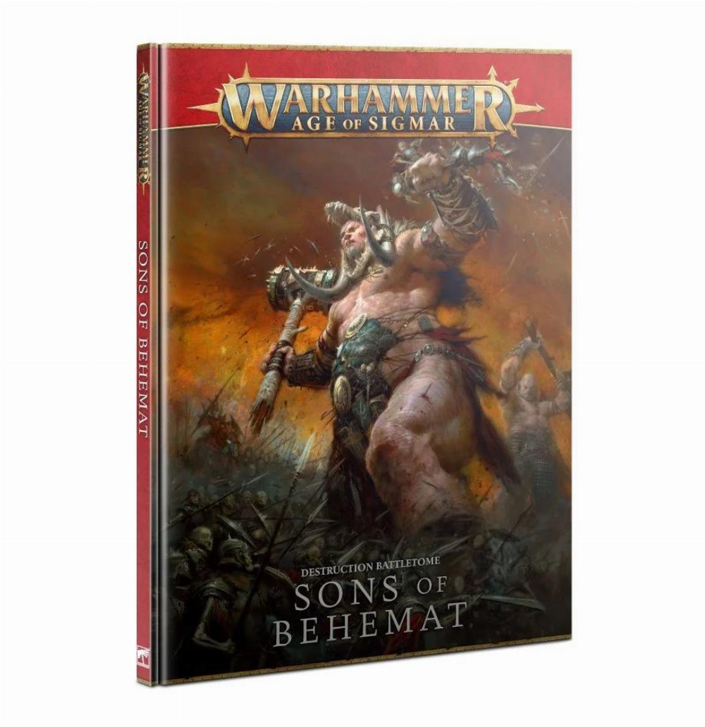 Warhammer Age of Sigmar Battletome: Sons of Behemat (HC) (New Edition)