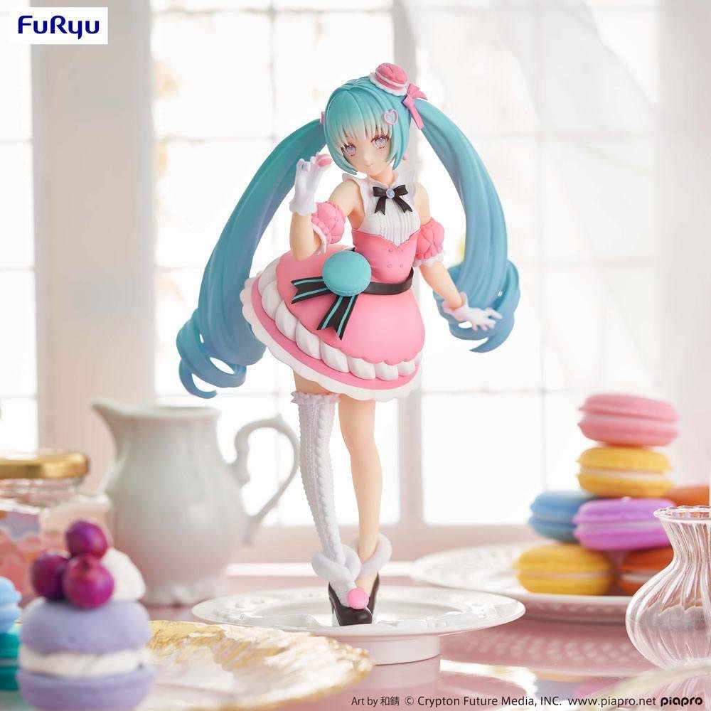 Vocaloid: Hatsune Miku Exceed Creative – Hatsune Miku Sweet Sweets Series Macaroon Φιγούρα Αγαλματίδιο (21cm)