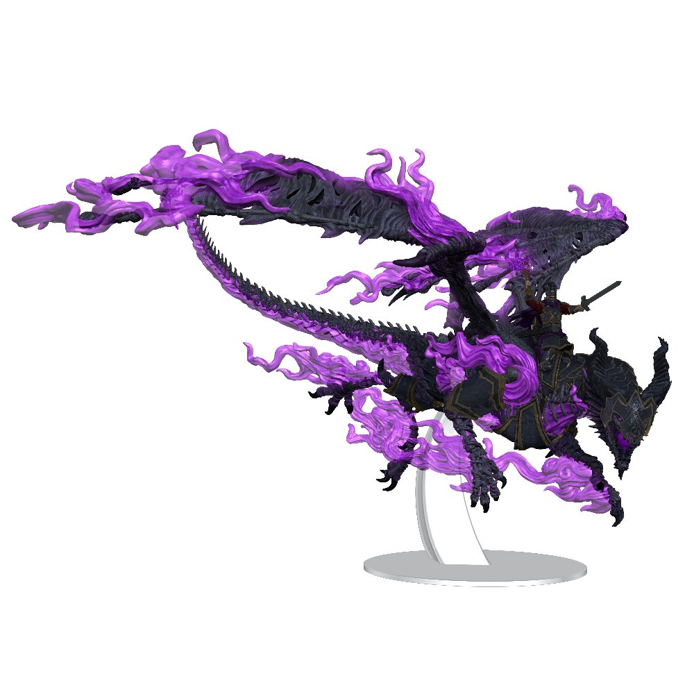 D&D Icons of the Realms Premium Μινιατούρα – Lord Soth on Greater Death Dragon