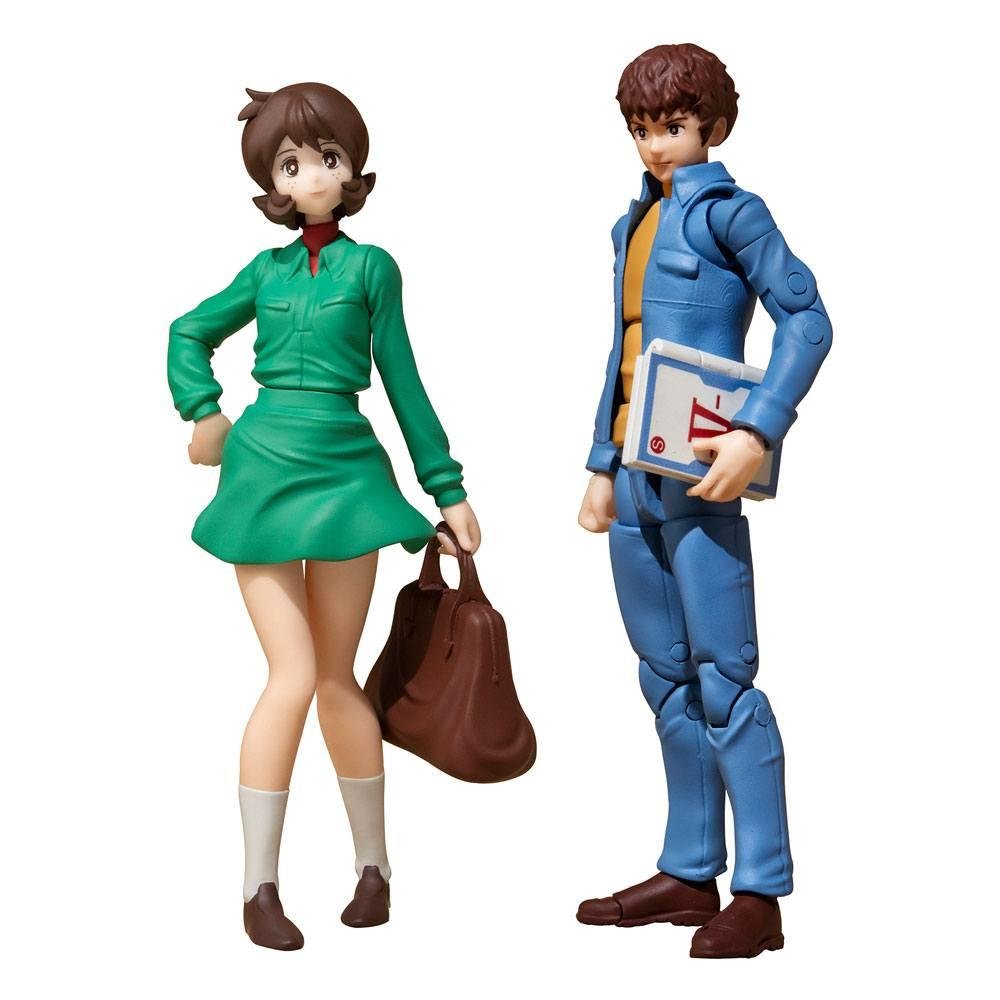Mobile Suit Gundam G.M.G. – Federation 07 Amuro Ray & Frau Bow 2-Pack Φιγούρες Δράσης (10cm)