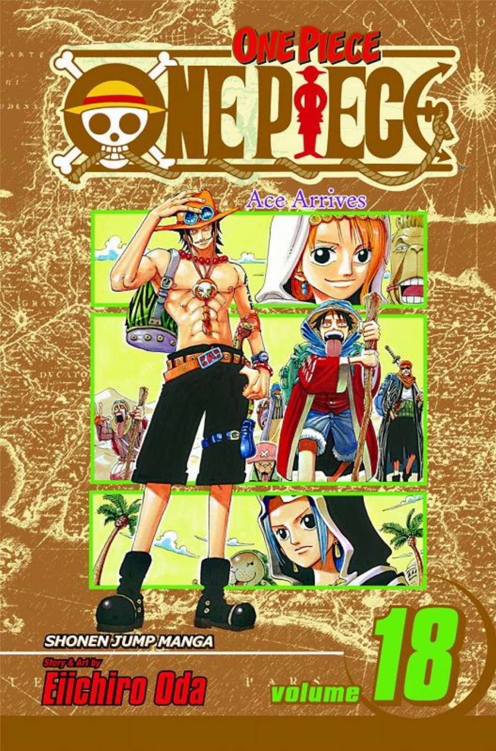 Τόμος Manga One Piece Vol. 18 (New Printing)