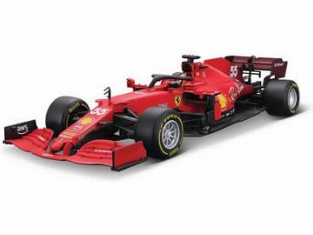 Formula 1 Ferrari – SF21 #55 Carlos Sainz Κλίμακας 1/18 Diecast Model