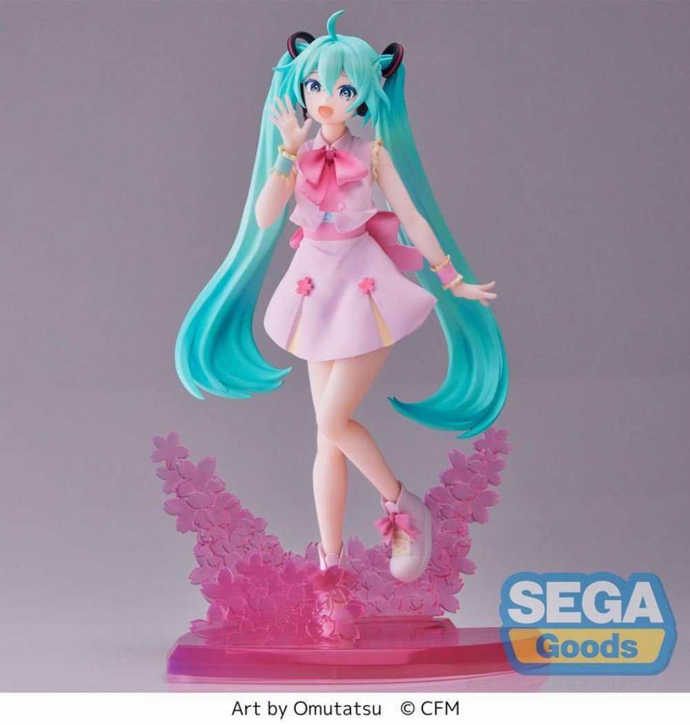 Vocaloid: Hatsune Miku Luminasta – Sakura Miku Omutatsu Φιγούρα Αγαλματίδιο (21cm)