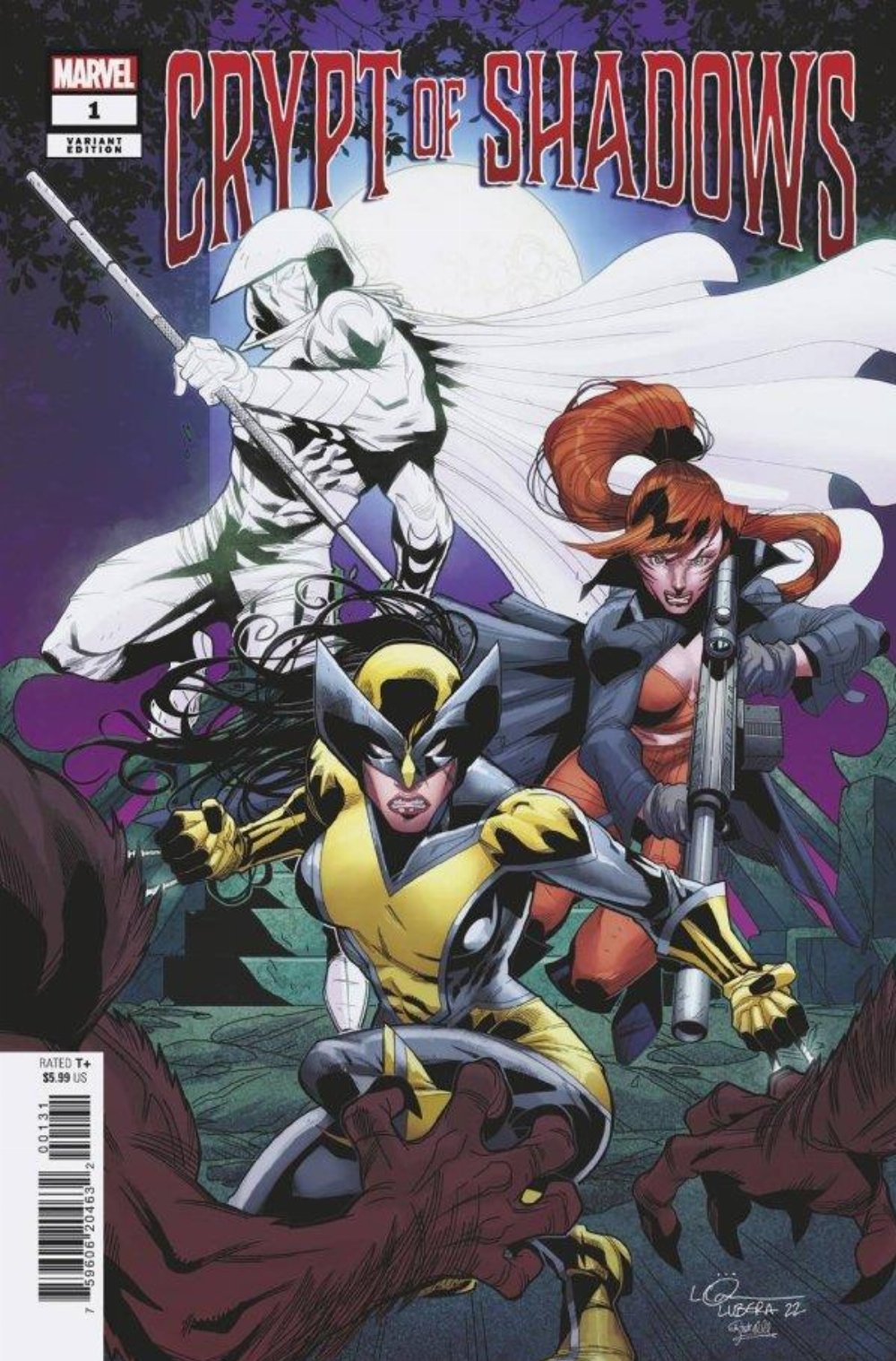 Τεύχος Κόμικ Crypt Of Shadows #1 Lubera Variant Cover