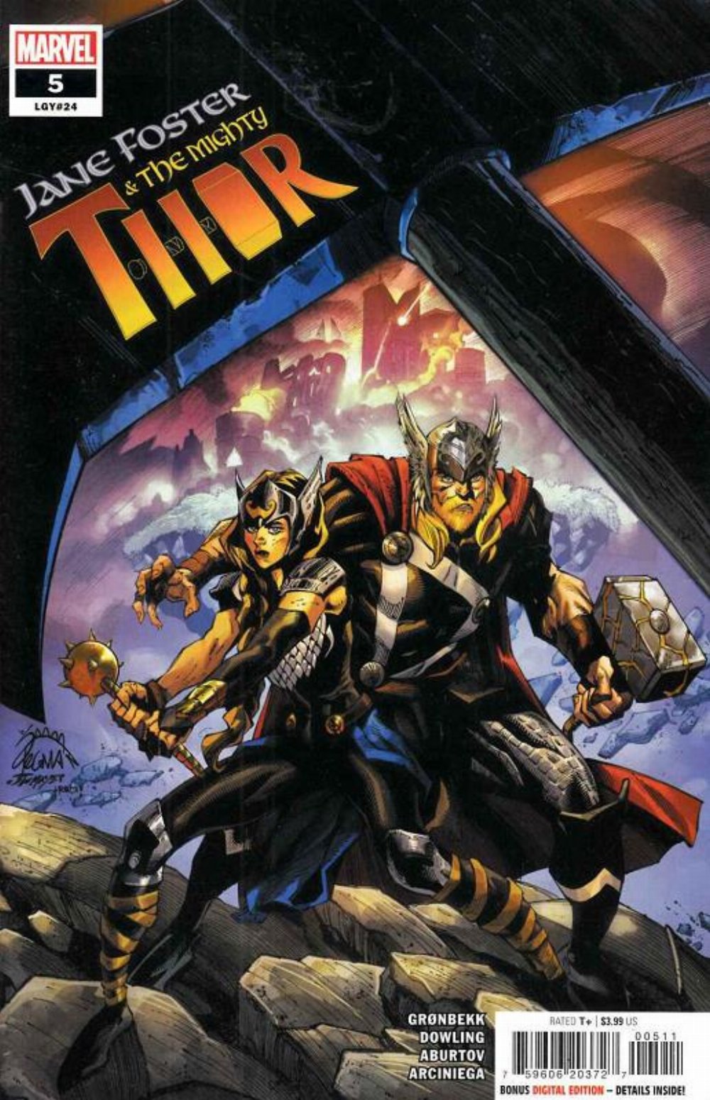 Τεύχος Κόμικ Jane Foster & The Mighty Thor #5 (Of 5)