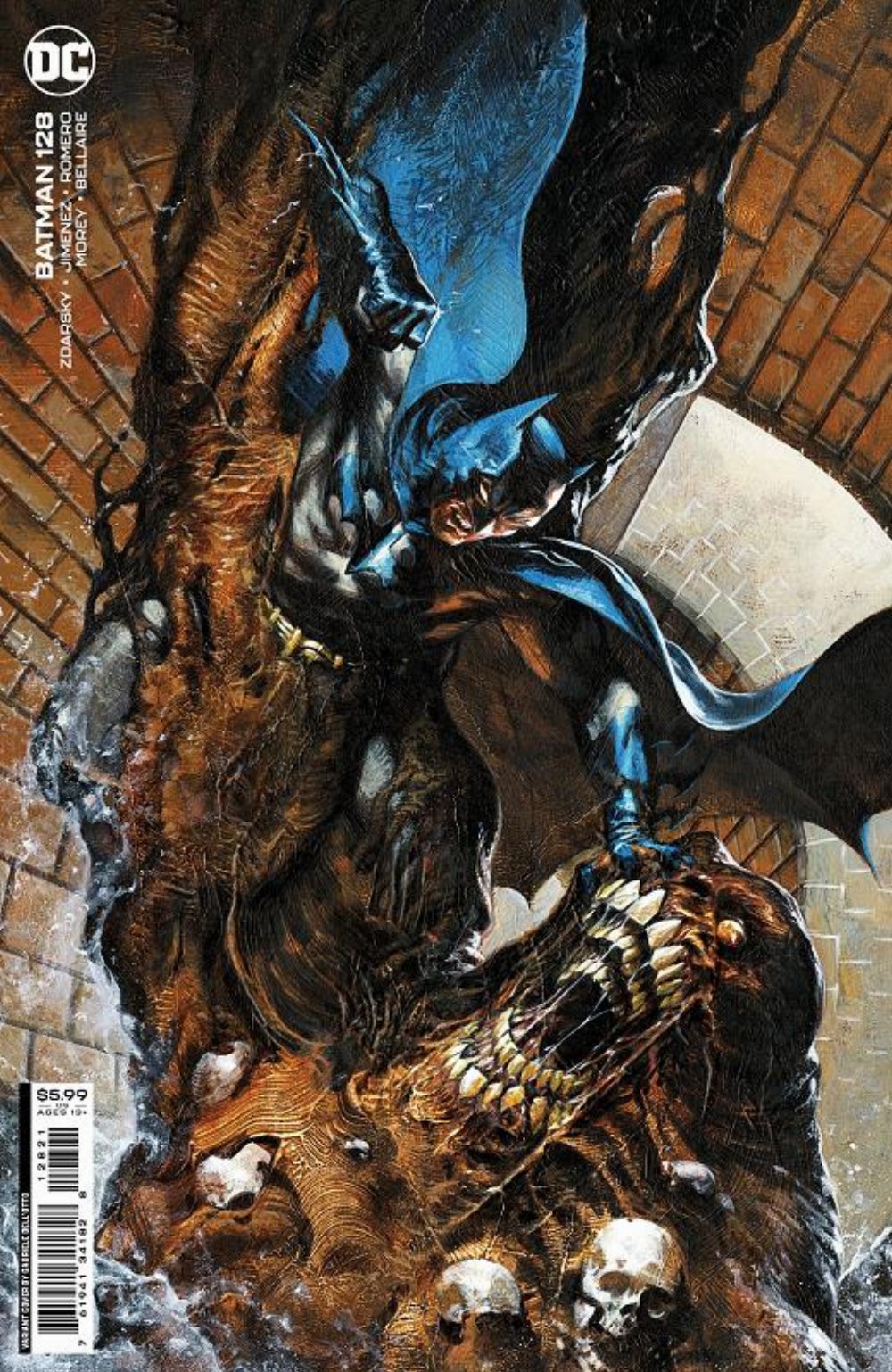 Τεύχος Κόμικ Batman #128 Dell Otto Cardstock Variant