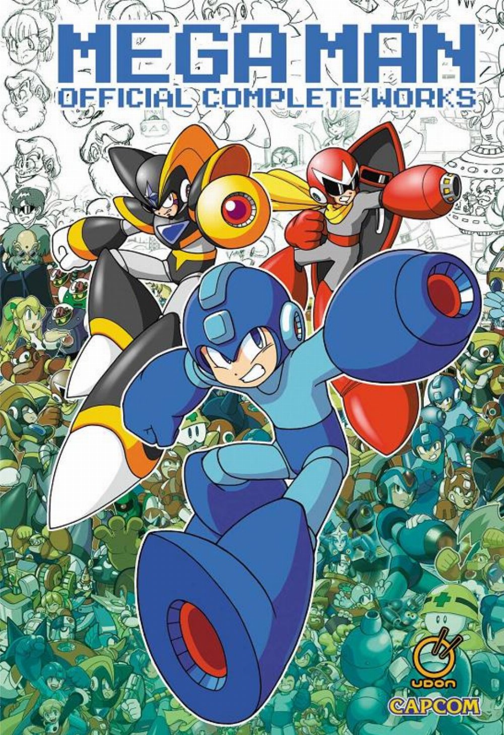 Σκληρόδετος Τόμος Mega Man Official Complete Works HC