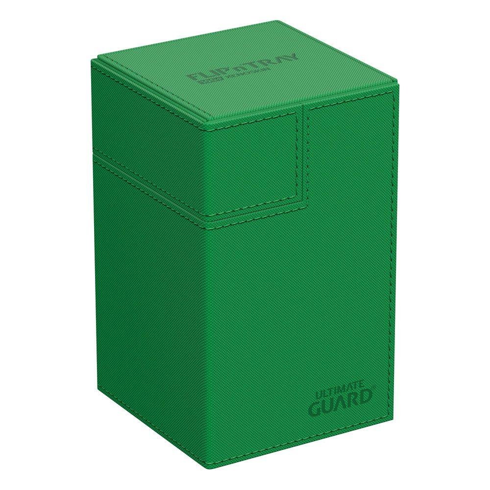 Ultimate Guard Flip ‘n’ Tray 100+ Deck Box – XenoSkin Green