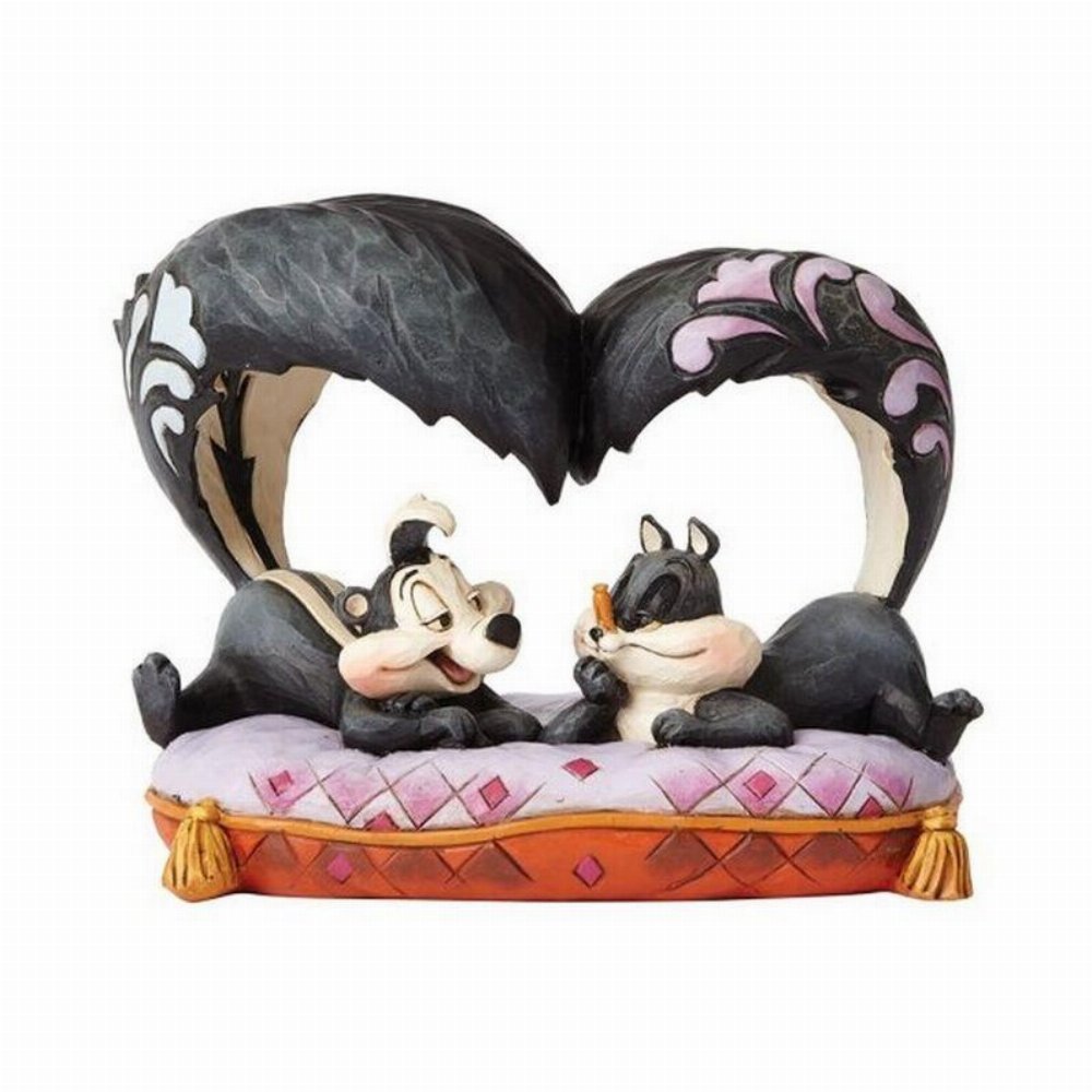 Looney Tunes: Enesco – Pepe Le Pew & Penelope Φιγούρα Αγαλματίδιο (10cm)