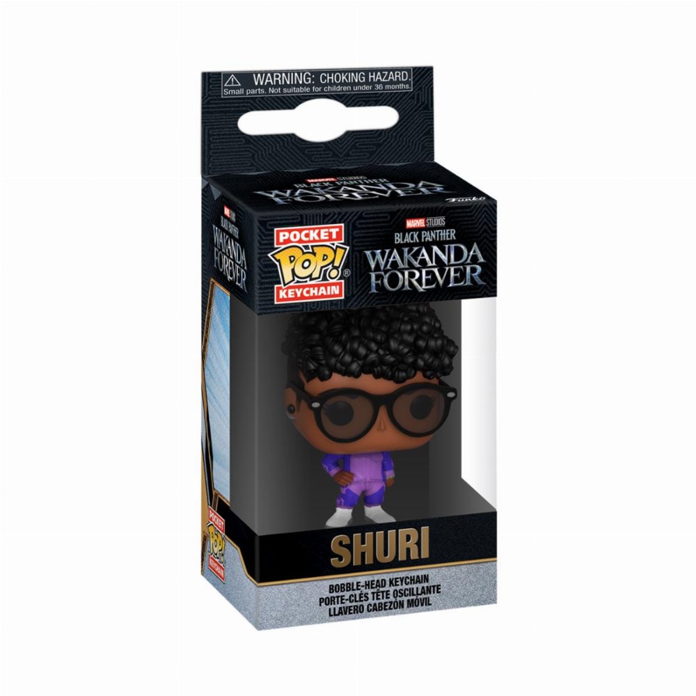 Funko Pocket POP! Μπρελόκ Marvel: Wakanda Forver – Shuri Φιγούρα