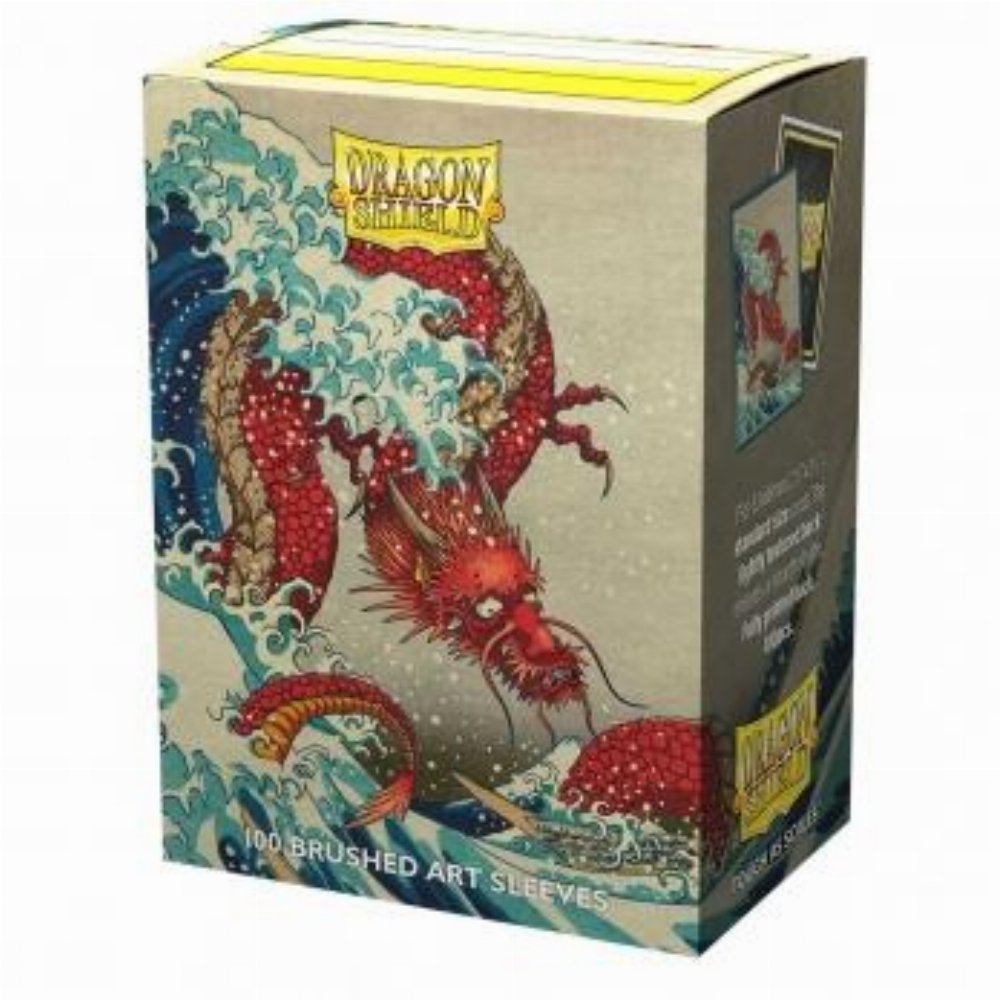 Dragon Shield Art Sleeves Standard Size – The Great Wave (100 Sleeves)