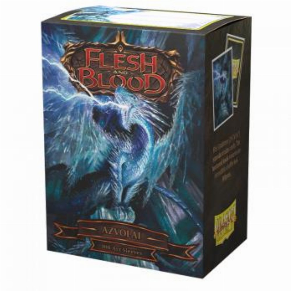 Dragon Shield Art Sleeves Standard Size – Flesh & Blood: Azvolai (100 Sleeves)