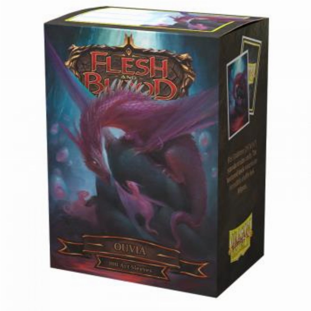 Dragon Shield Art Sleeves Standard Size – Flesh & Blood: Ouvia (100 Sleeves)