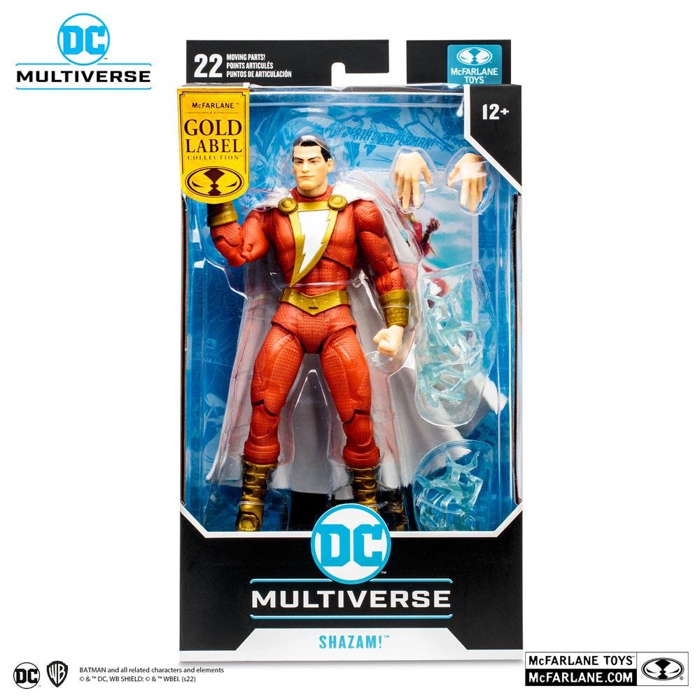 DC Multiverse: Gold Label – Shazam! (DC Rebirth) Φιγούρα Δράσης (18cm)