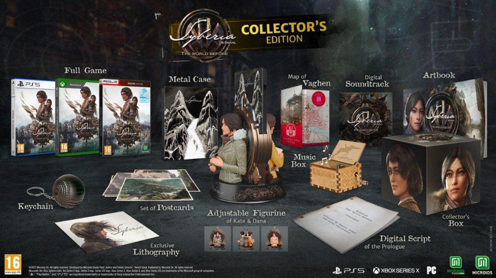 Sony Playstation 5 Game – Syberia: The World Before (Collector’s Edition)