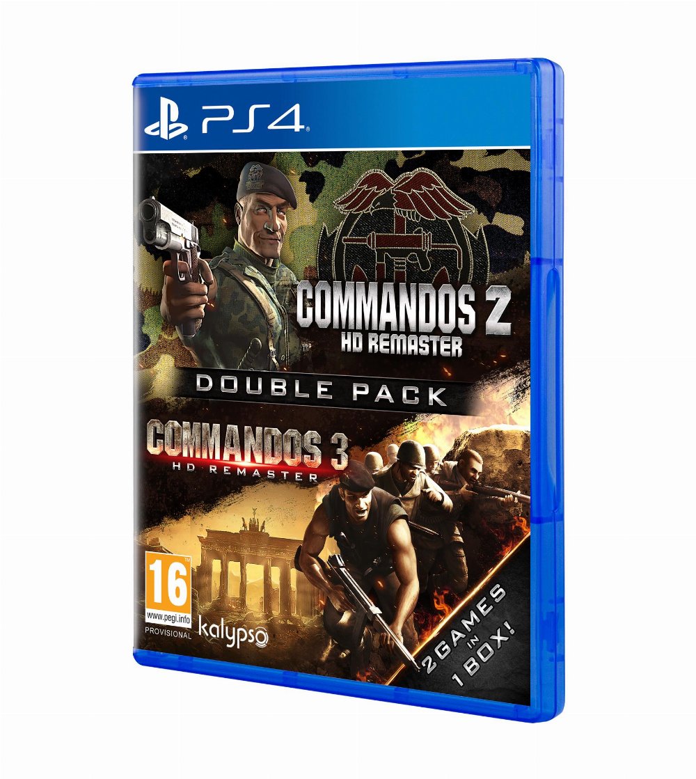 Sony Playstation 4 Game – Commandos 2 & 3 (HD Remastered)