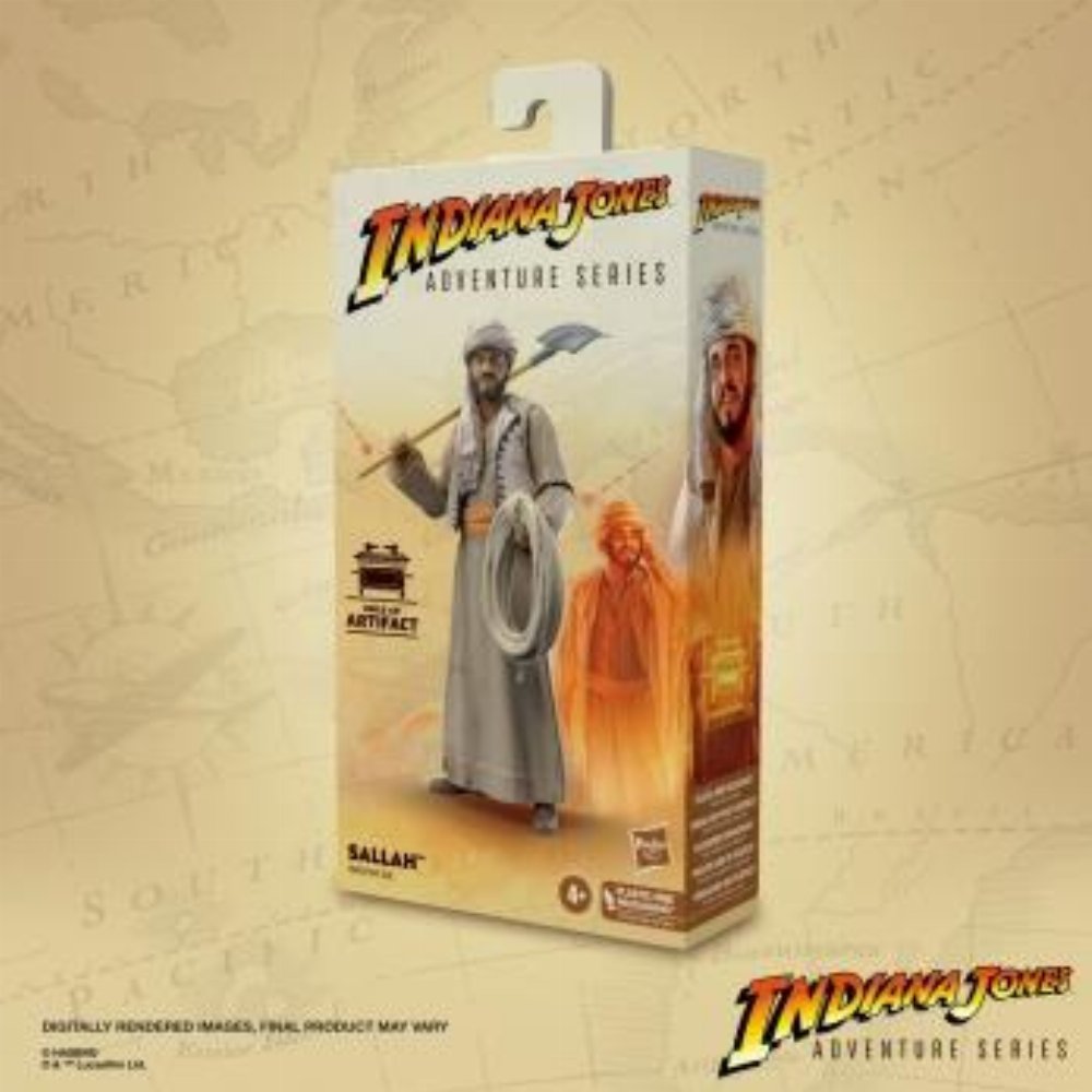Indiana Jones: Adventure Series – Sallah Φιγούρα Δράσης (15cm)