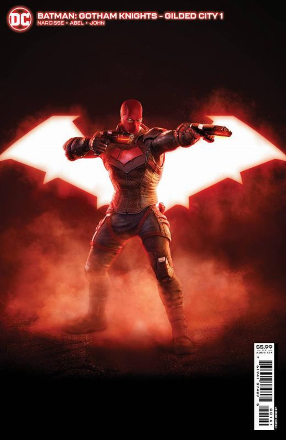 Batman Gotham Knights Gilded City #1 (Of 6) Video Game Variant Cover G