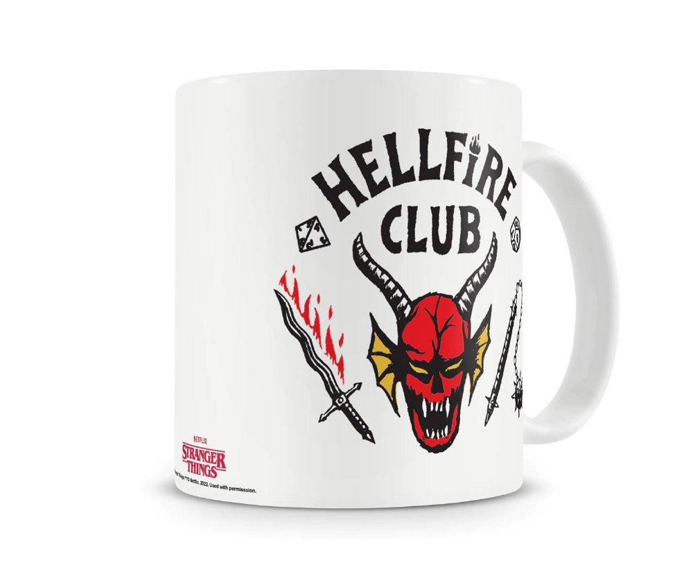 Stranger Things – Hellfire Club Κεραμική Κούπα (320ml)