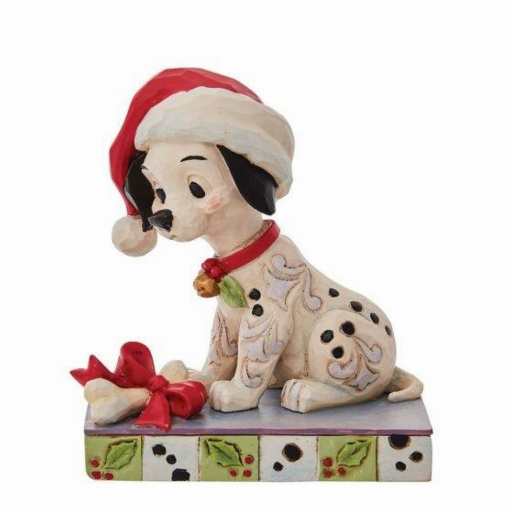 Disney: Enesco – Christmas Lucky Personality Pose Φιγούρα Αγαλματίδιο (10cm)