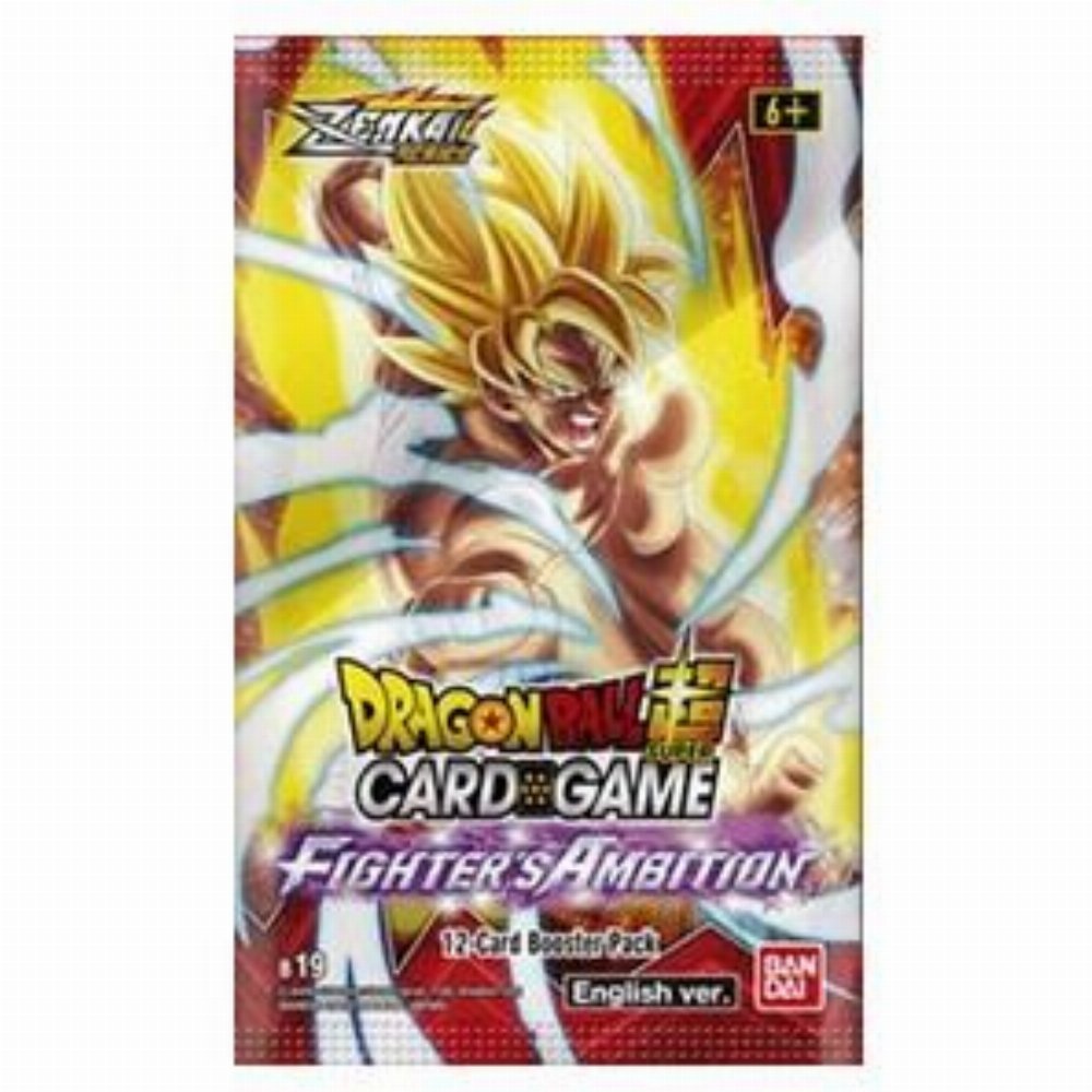 Dragon Ball Super Card Game - BT19 Fighter's Ambition Booster