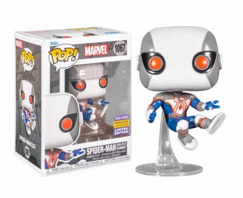 Φιγούρα Funko POP! Marvel – Spider-Man (Bug-Eyes Armor) #1067 (Winter Convention 2022 Exclusive)