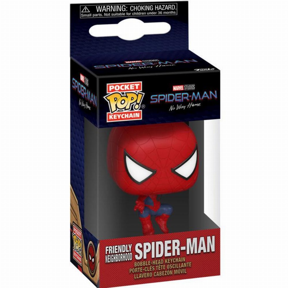 Funko Pocket POP! Μπρελόκ Marvel – Spider-Man Friendly Neighborhood (Leaping) Φιγούρα