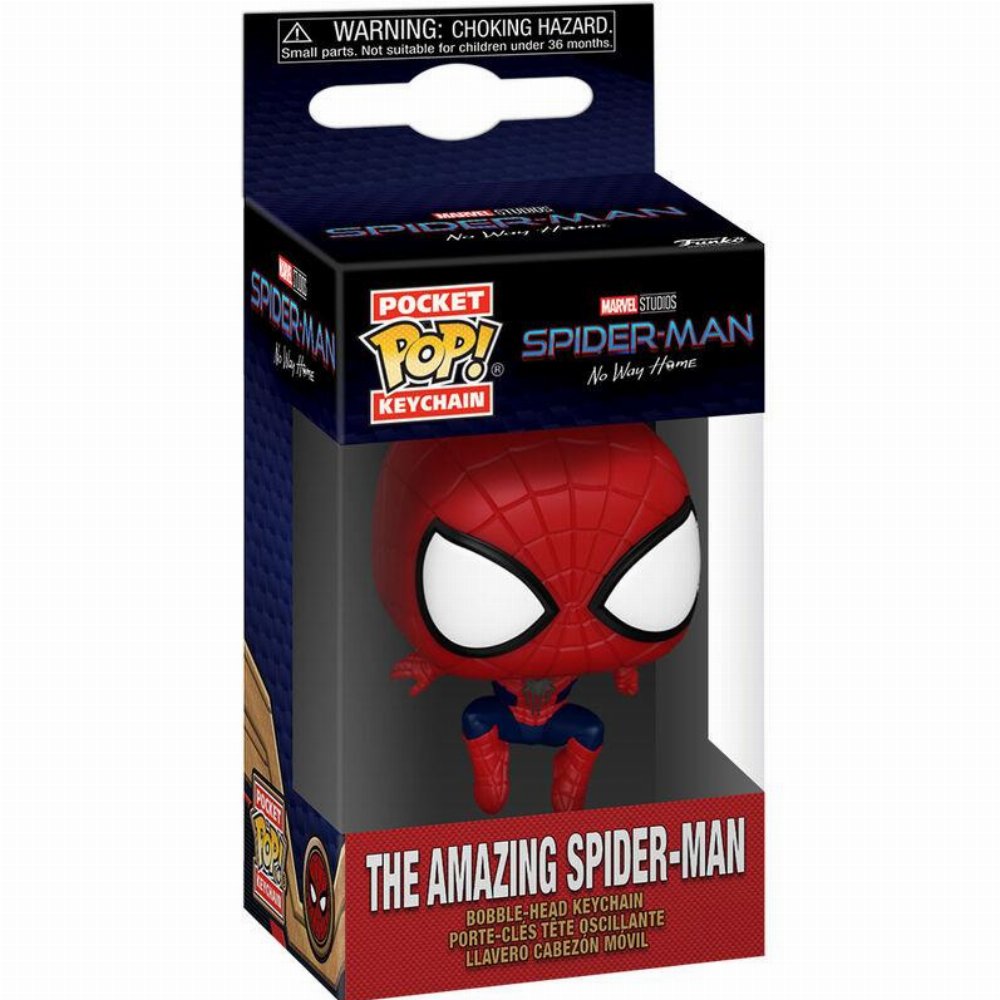 Funko Pocket POP! Μπρελόκ Marvel – The Amazing Spider-Man (Leaping) Φιγούρα