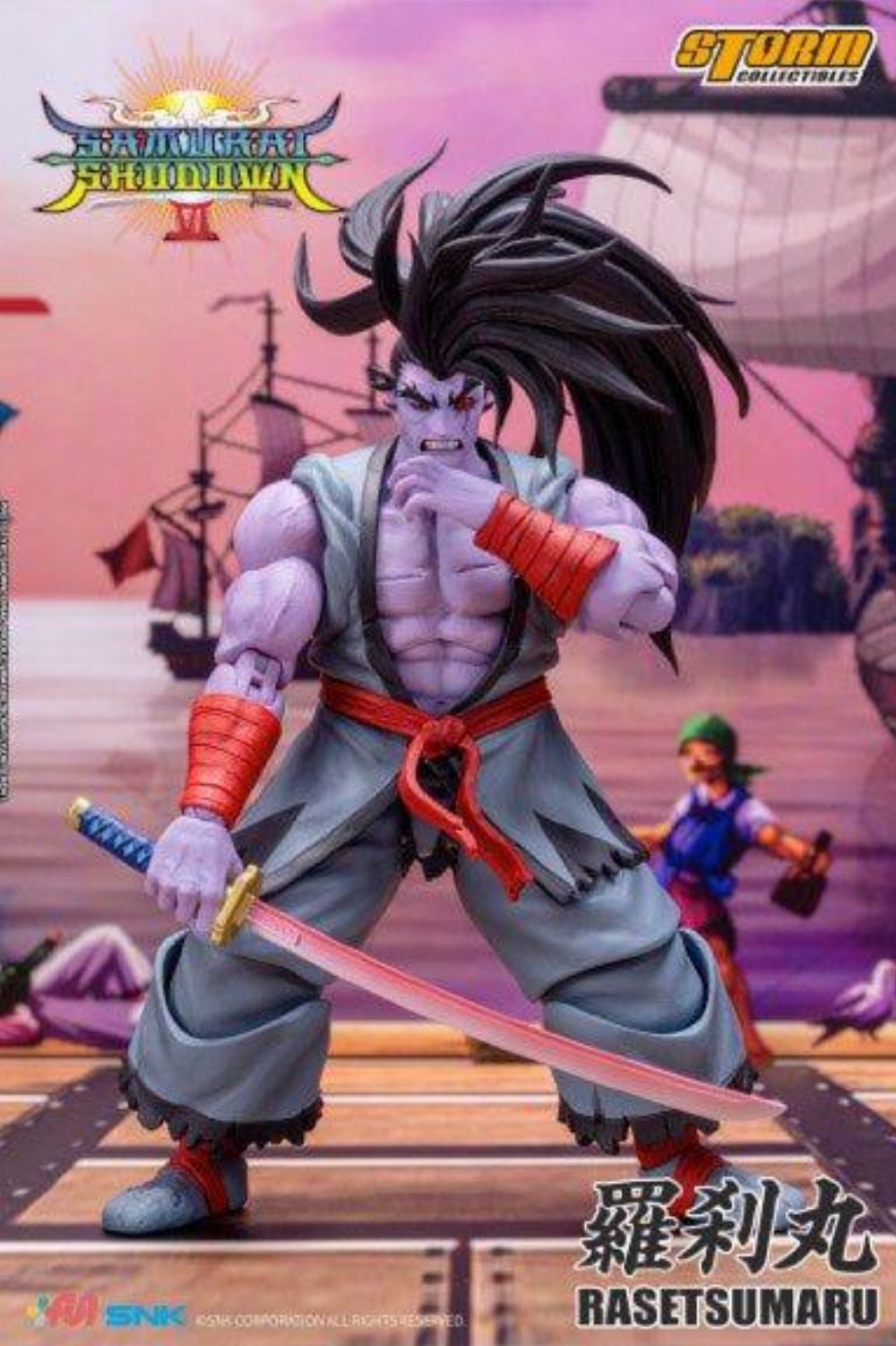 Samurai Shodown VI – Rasetsumaru Φιγούρα Δράσης (18cm)