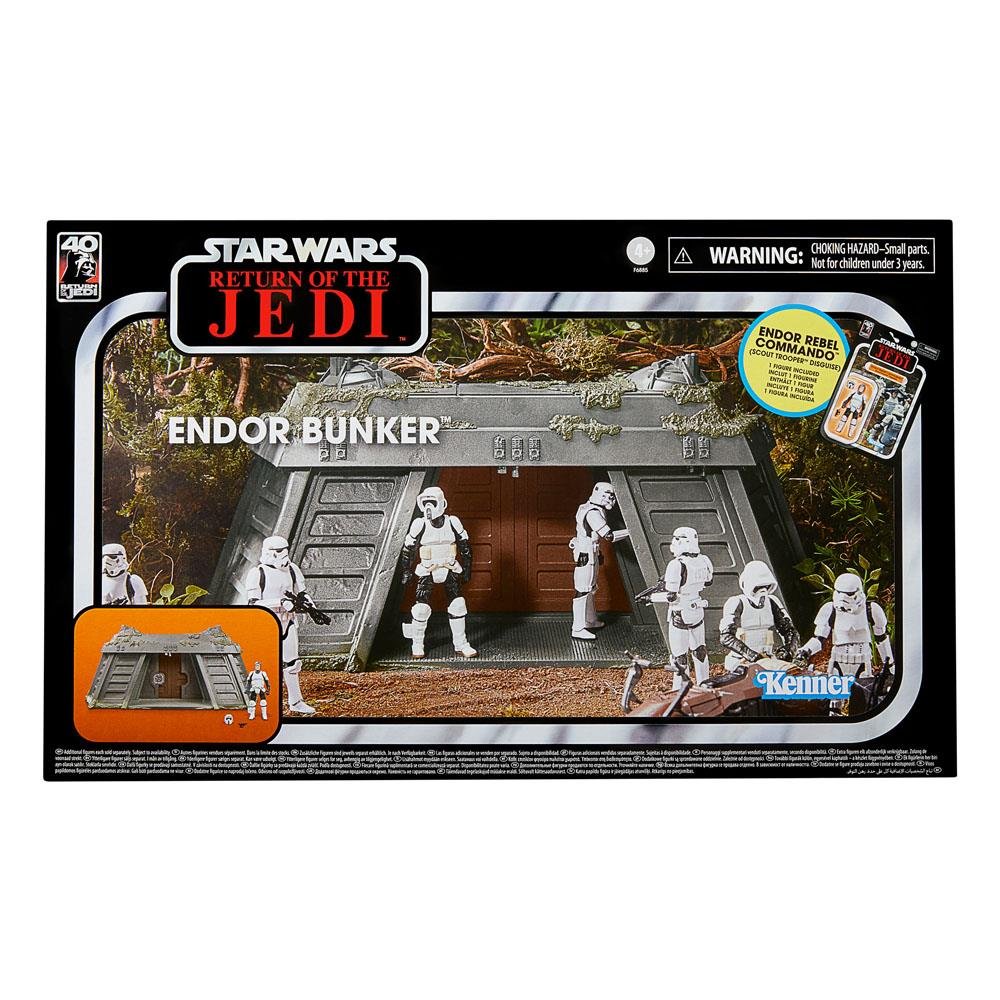 Star Wars: Vintage Collection – Endor Bunker with Endor Rebel Commando (Scout Trooper Disguise) Φιγούρα Δράσης (10cm)