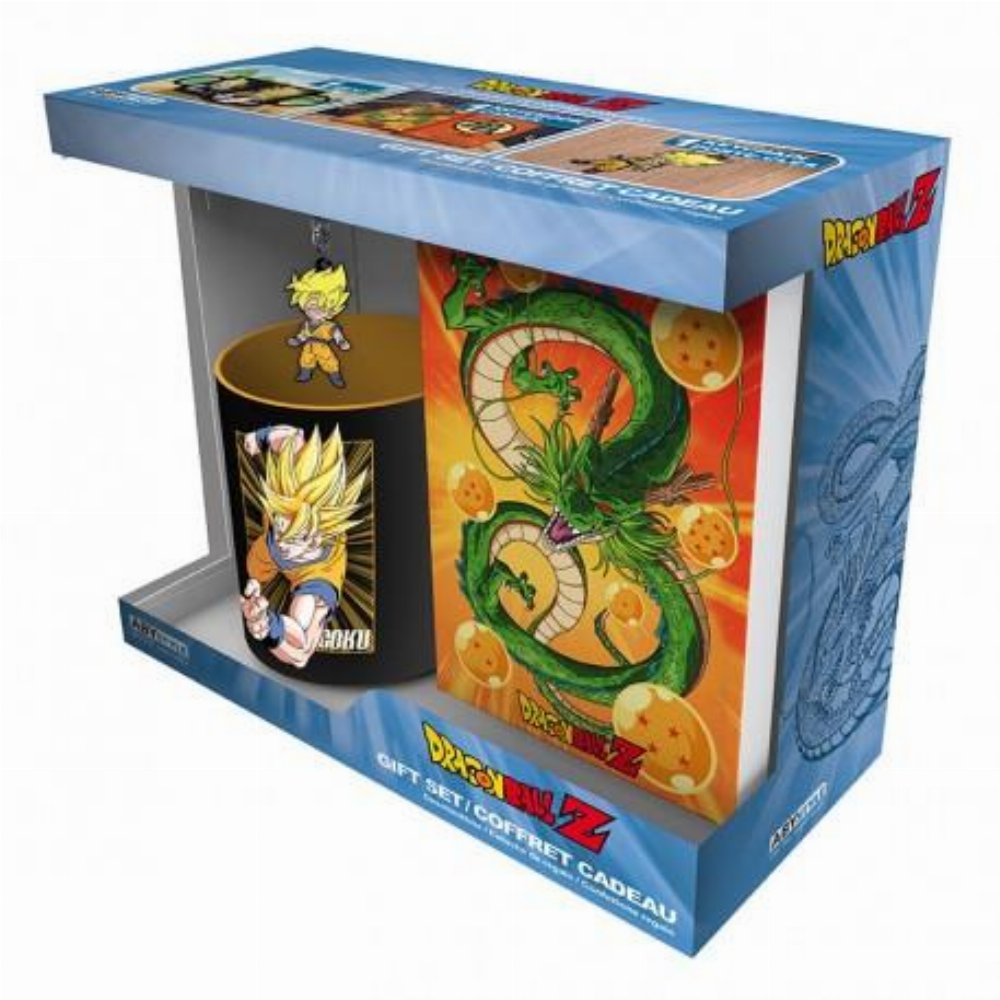 Dragon Ball – Shenron & Goku Σετ Δώρου (Κεραμική Κούπα, Σημειωματάριο, Μπρελόκ)