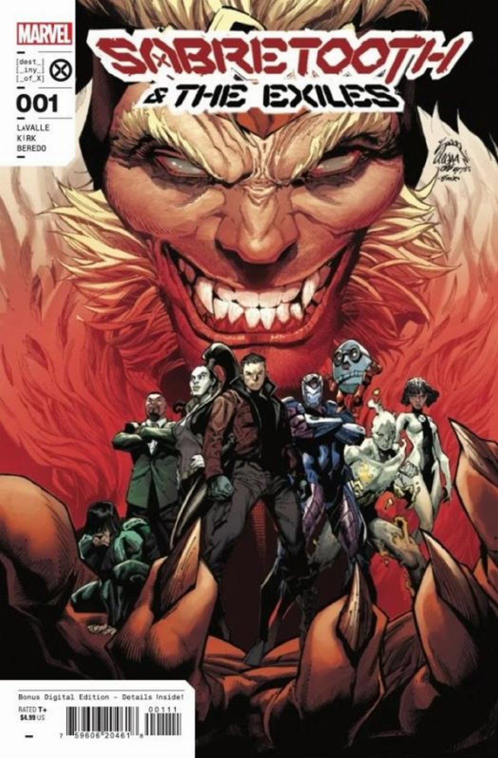 Τεύχος Κόμικ Sabretooth And Exiles #1 (OF 5)