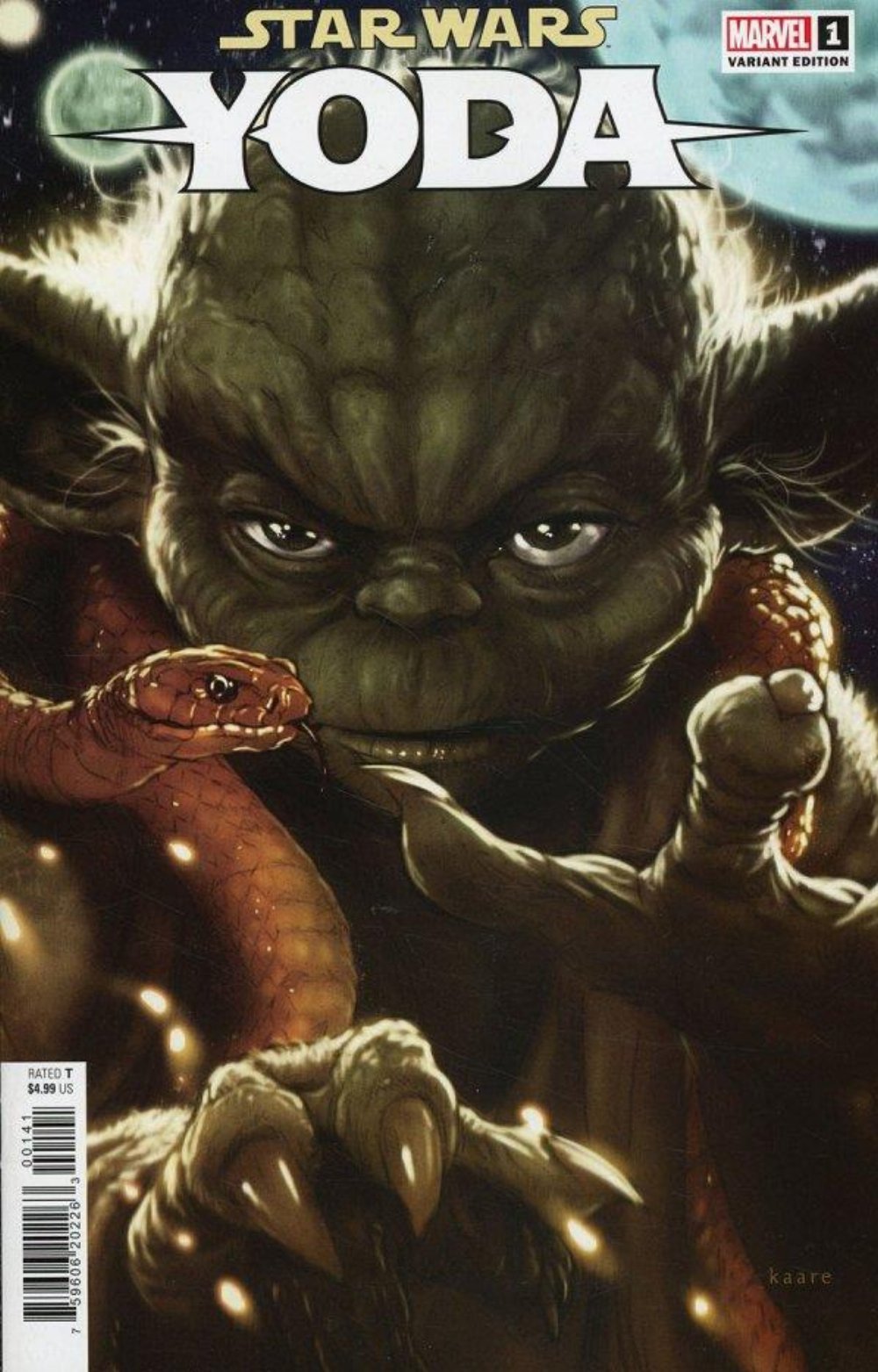 Τεύχος Kόμικ Star Wars Yoda #1 1/25 Andrews Variant Cover