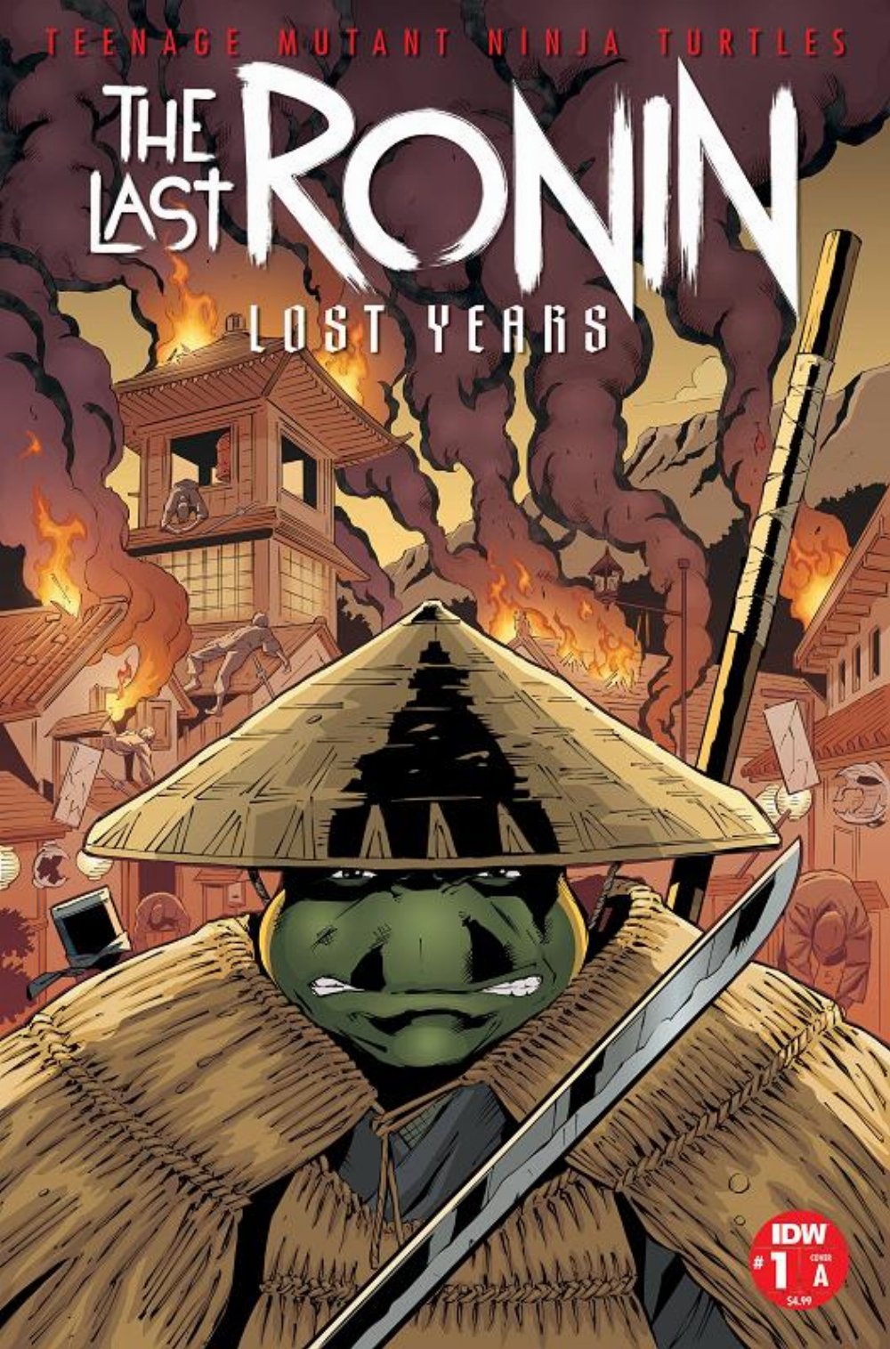 Τεύχος Κόμικ Teenage Mutant Ninja Turtles The Last Ronin Lost Years #1