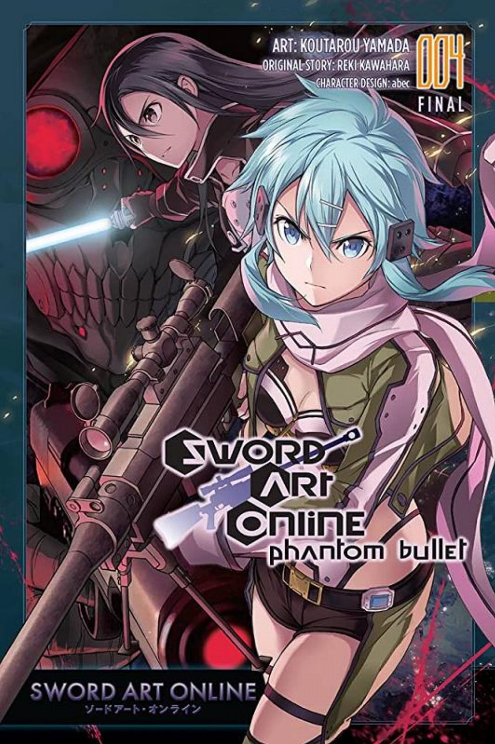 Τόμος Manga Sword Art Online Phantom Bullet Vol. 04