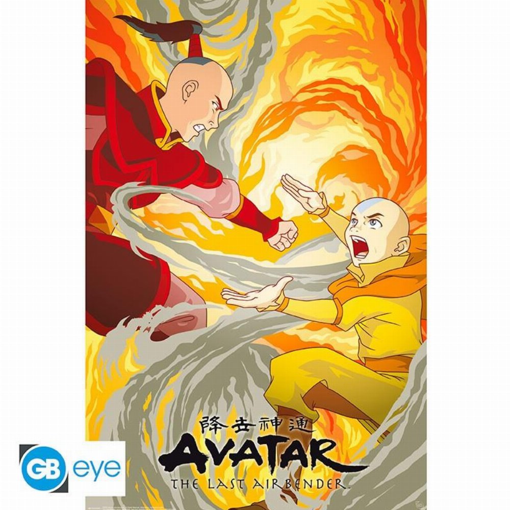 Avatar – Aang vs Zuko Αυθεντική Αφίσα (92x61cm)
