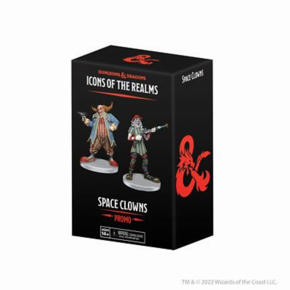 D&D Icons of the Realms Premium Μινιατούρες – 2x Space Clowns