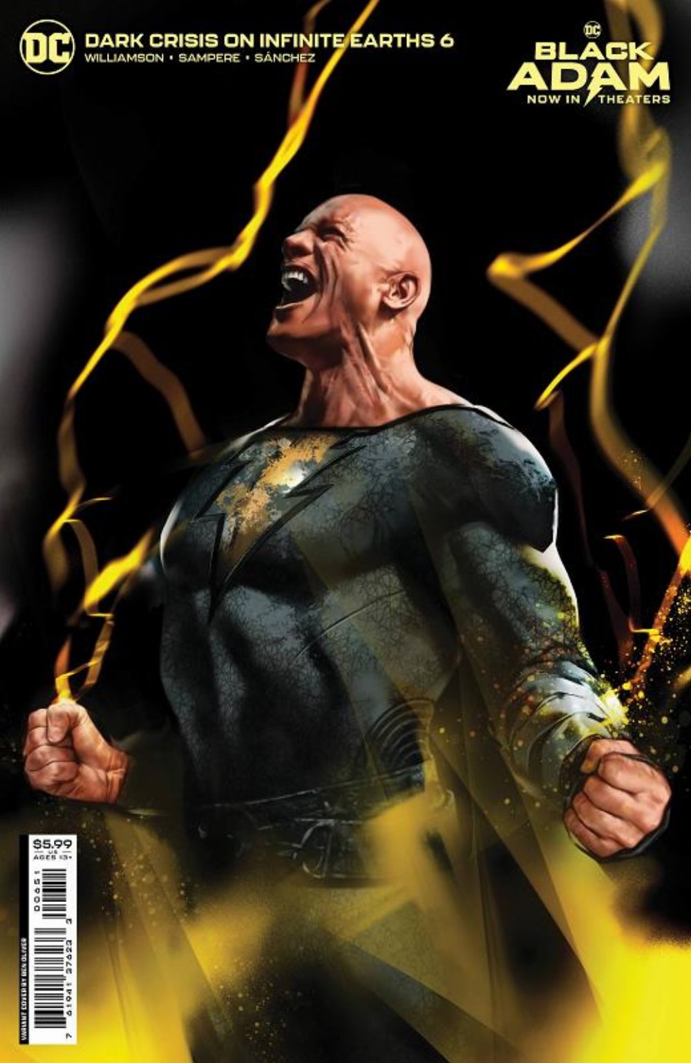 Τεύχος Κόμικ Dark Crisis On Infinite Earths #6 (OF 7) Oliver Card Stock Variant Cover