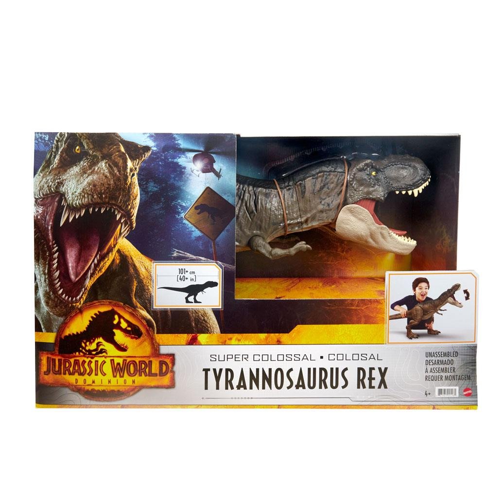 Jurassic World: Dominion – Super Colossal Tyrannosaurus Rex Φιγούρα Δράσης (101cm)