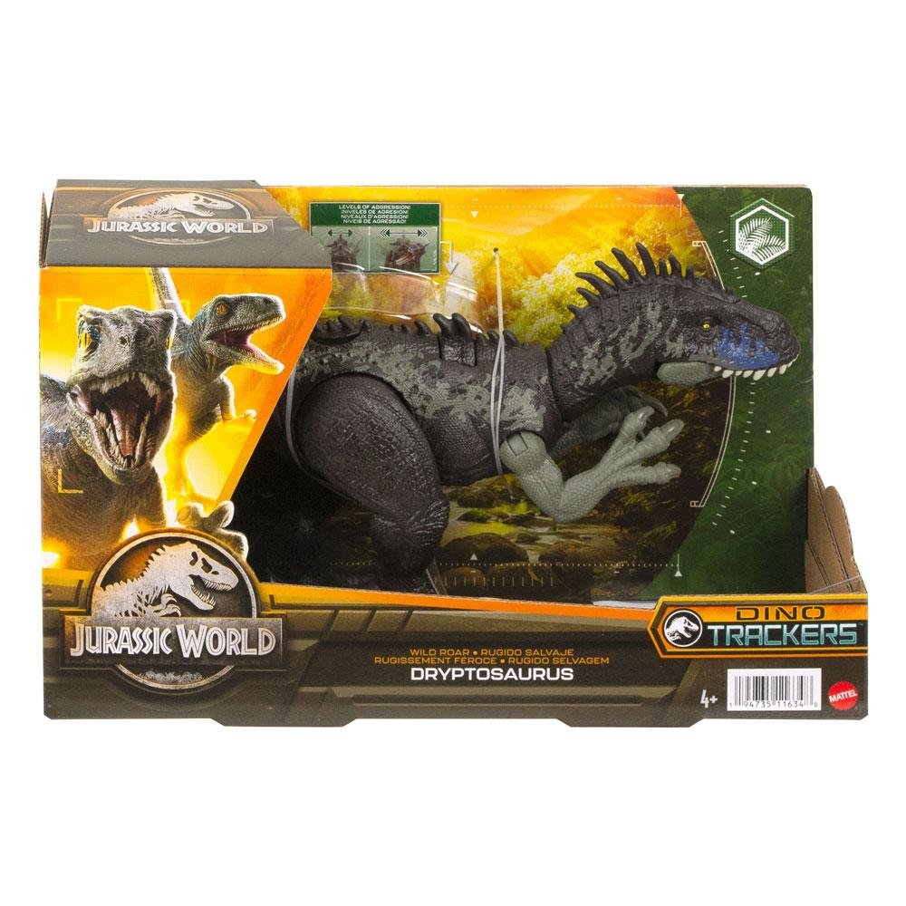 Jurassic World: Dino Trackers – Wild Roar Dryptosaurus Φιγούρα Δράσης (31cm)