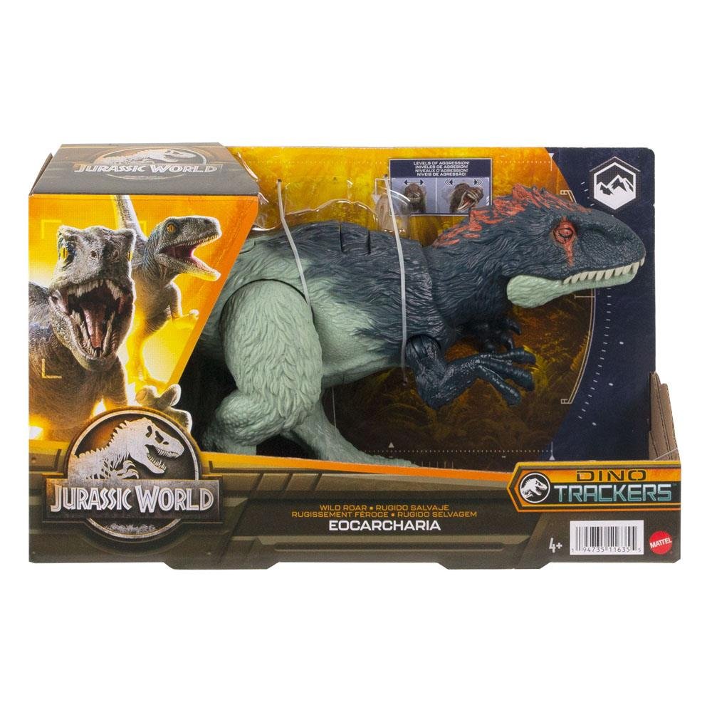 Jurassic World: Dino Trackers – Wild Roar Eocarcharia Φιγούρα Δράσης (31cm)