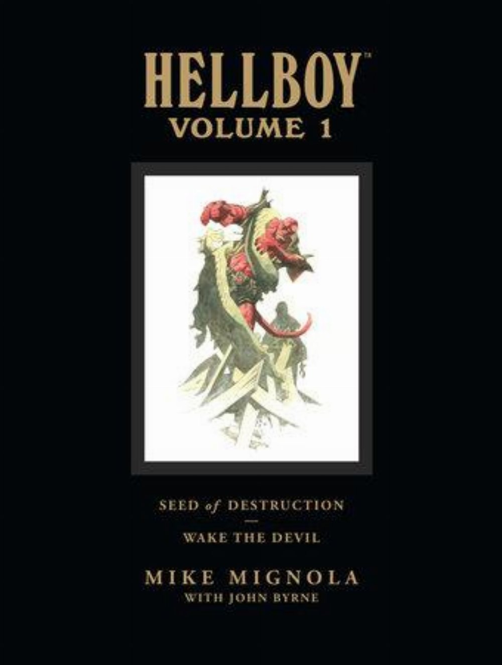 Σκληρόδετος Τόμος Hellboy Vol. 1 Seed Of Destruction Wake The Devil Library Edition HC