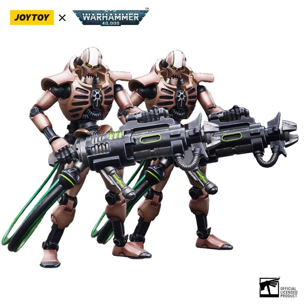 Warhammer 40000 – Necrons Szarekhan Dynasty Immortal with Tesla Carbine Φιγούρα Δράσης (11cm)