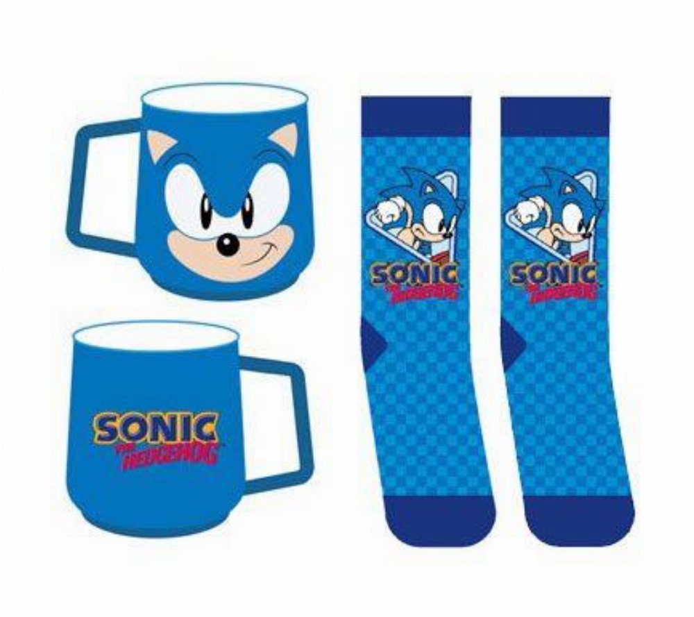 Sonic the Hedgehog – Σετ Δώρου (Κεραμική Κούπα & Κάλτσες)