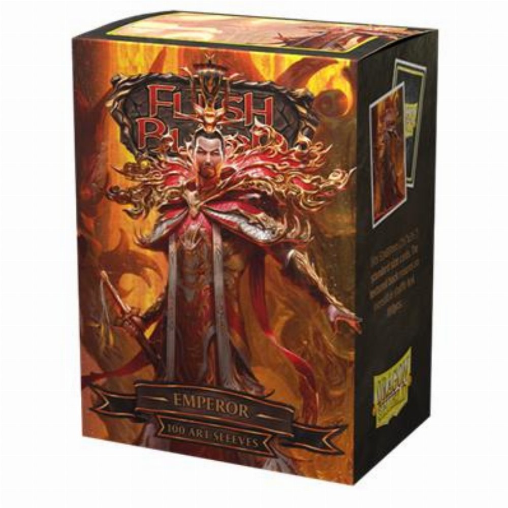 Dragon Shield Art Sleeves Standard Size – Flesh & Blood: Emperor (100 Sleeves)