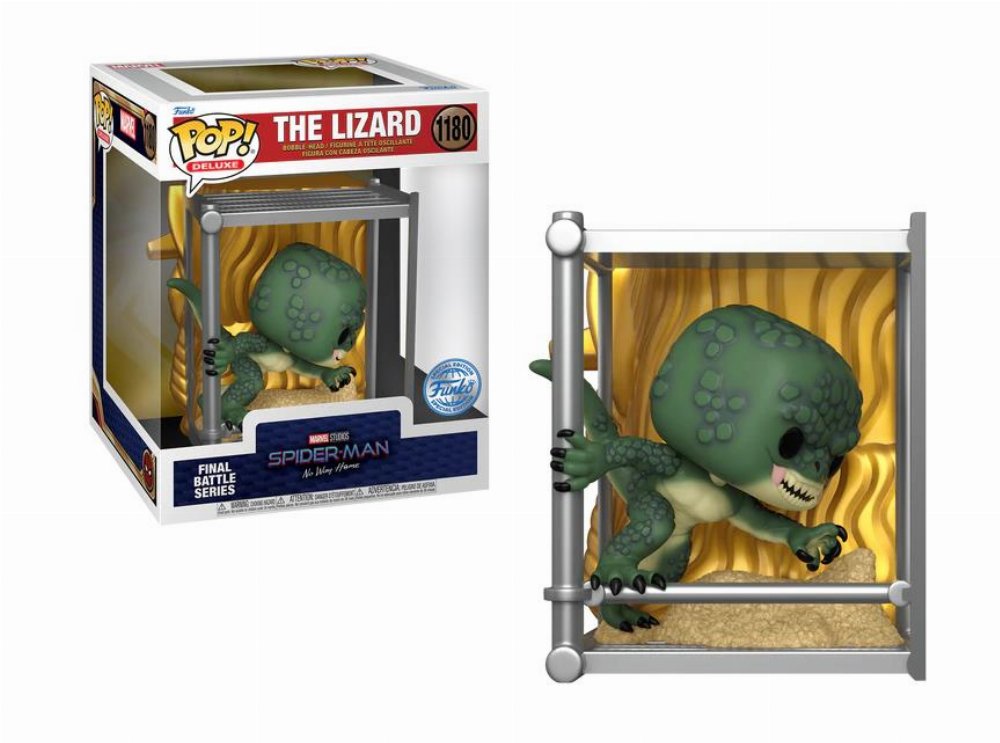 Φιγούρα Funko POP! Deluxe: Spider-Man No Way Home – The Lizard (Final Battle Series) #1180 (Exclusive)